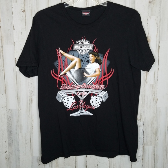 Harley-Davidson Other - Harley Davidson Motorcycle Cafe Las Vegas Tshirt